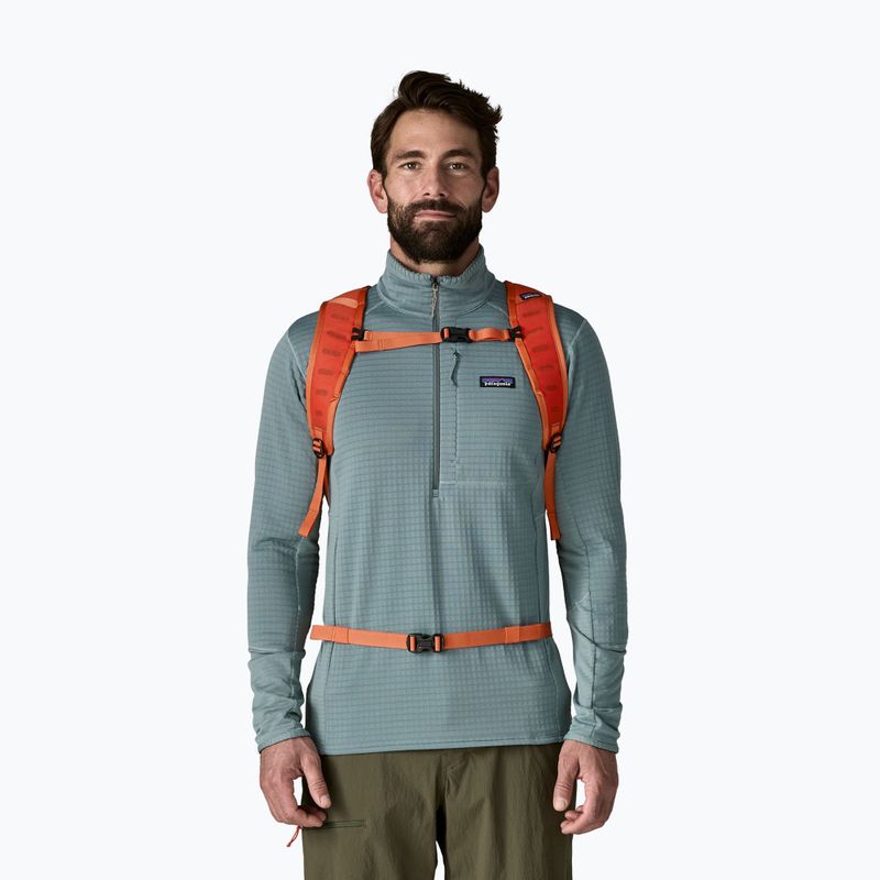 Patagonia Terravia Pack hiking backpack 14 l coal orange 5