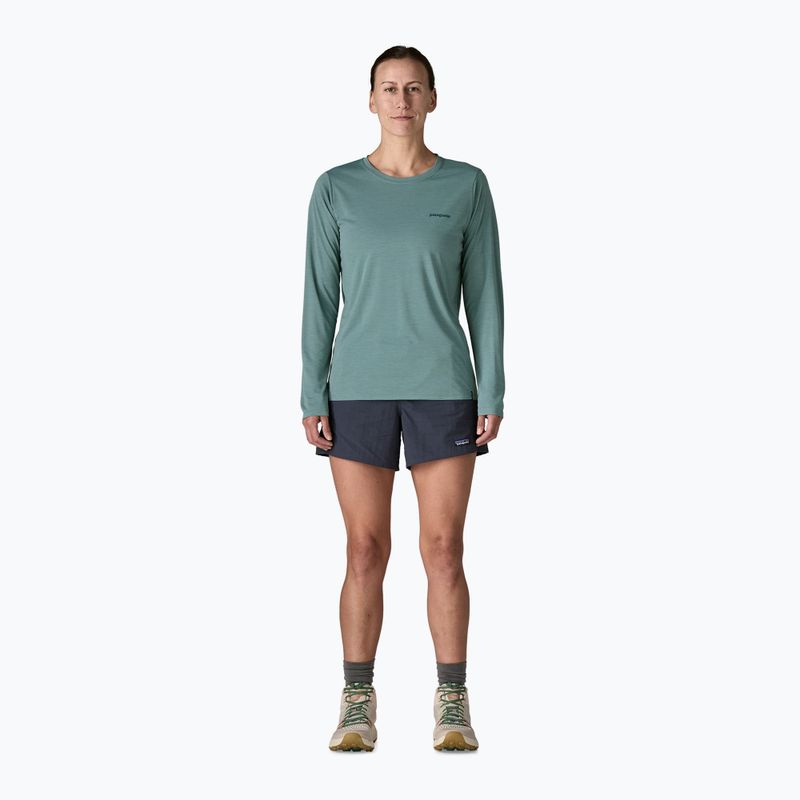 Women's longsleeve Patagonia Capilene Cool Daily Shirt - Boardshort Logo blue sage/light blue sage x-dye 2