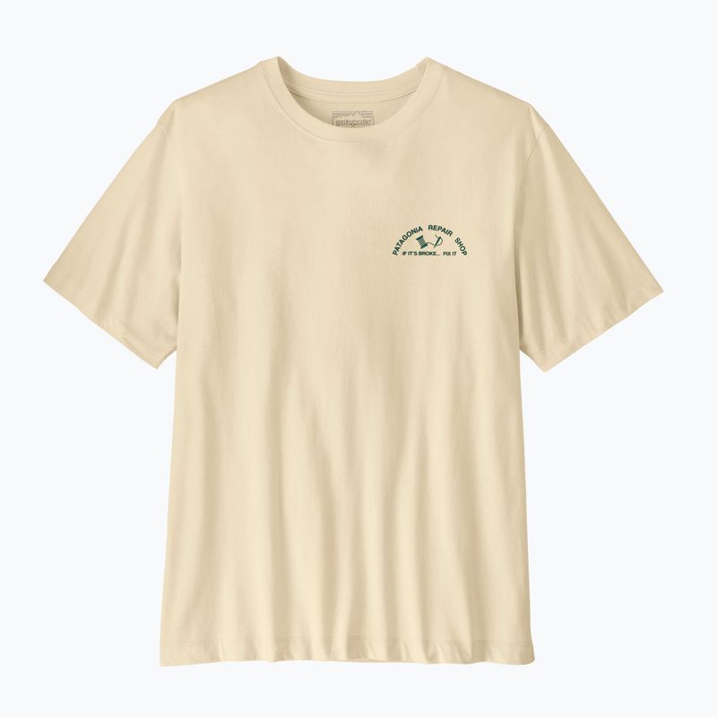 Men's T-shirt Patagonia Repair Shop undyed natural