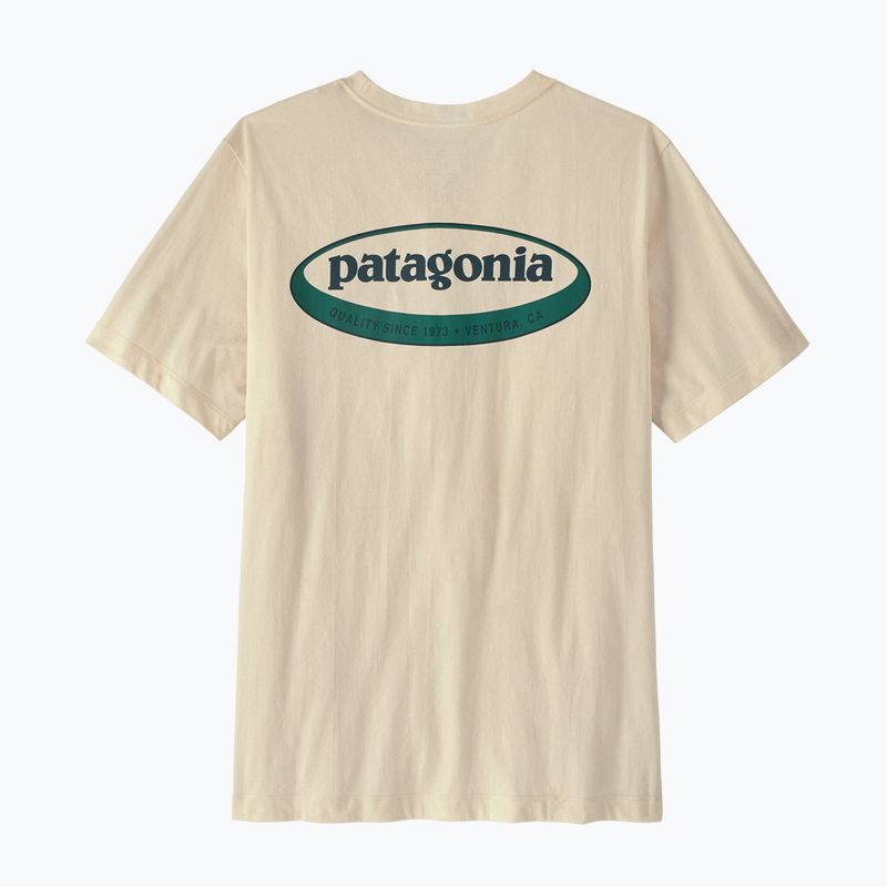 Men's T-shirt Patagonia '95 Oval Logo undyed natural 2