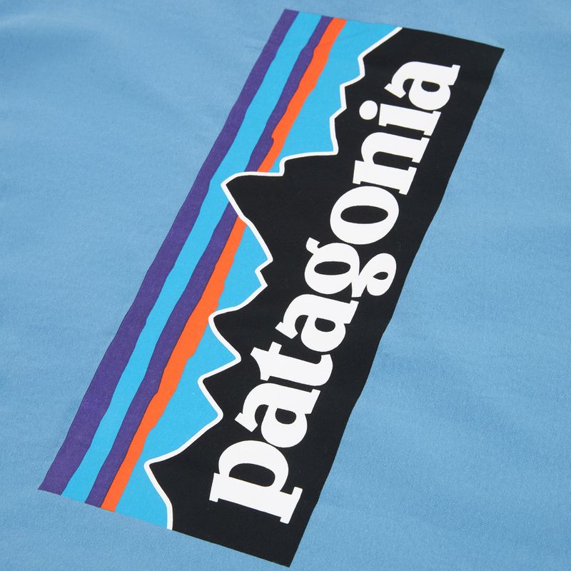Men's T-shirt Patagonia P-6 Logo shore blue 4