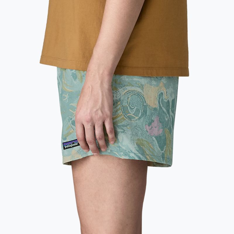 Women's shorts Patagonia Baggies 5" moon tripper/virtually blue 6
