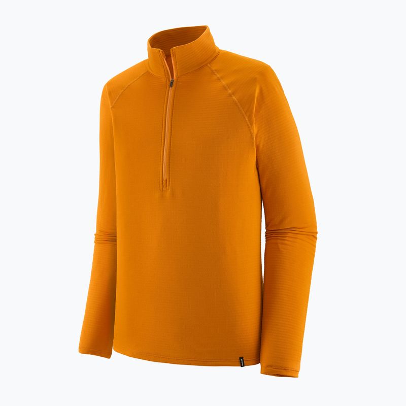 Men's thermal sweatshirt Patagonia Capilene Termal Weight Zip Neck autumn orange