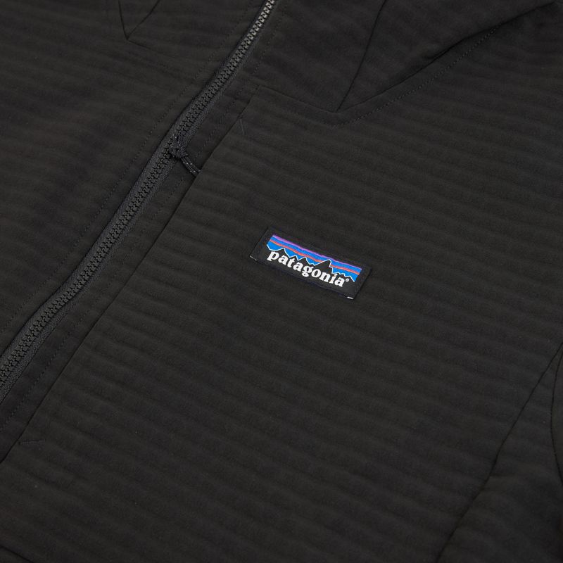 Men's softshell jacket Patagonia R1 TechFace Hoody black 4