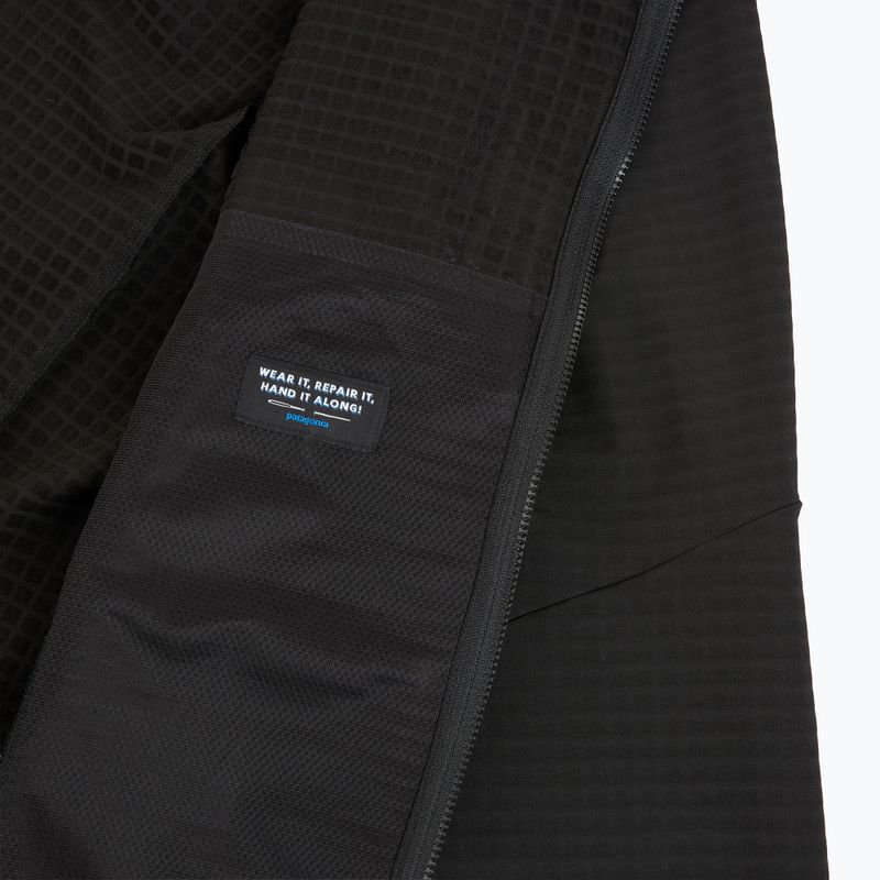 Men's softshell jacket Patagonia R1 TechFace Hoody black 6