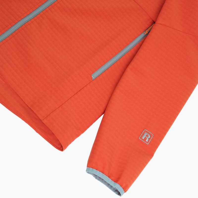 Men's softshell jacket Patagonia R1 TechFace Hoody hot ember 4