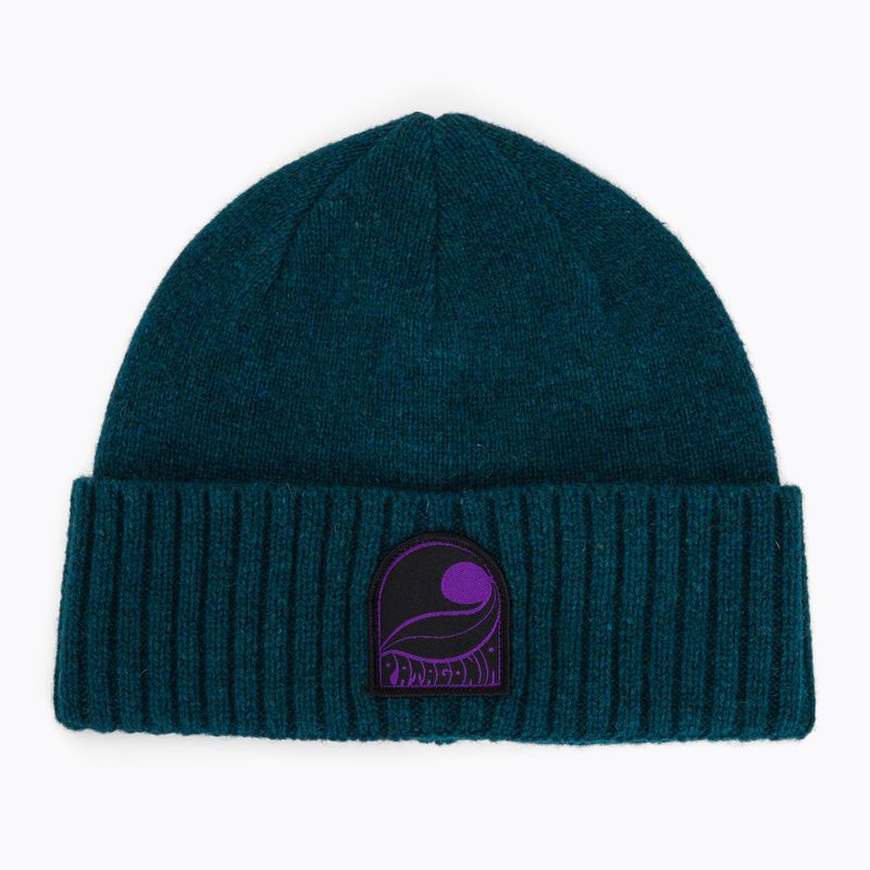 Winter hat Patagonia Brodeo Beanie pass it around: glacial blue
