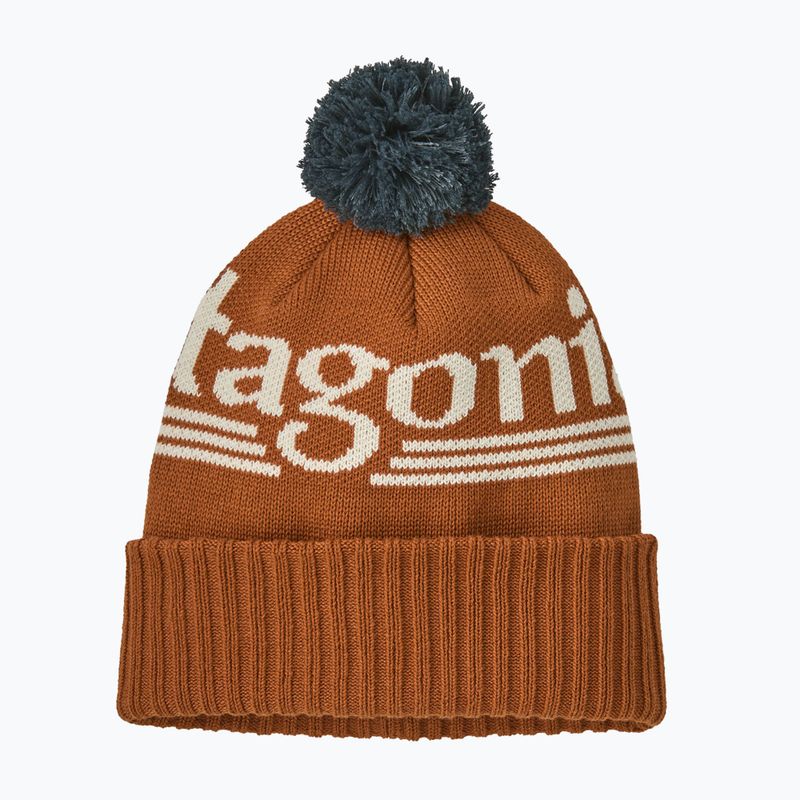 Winter hat Patagonia Powder Town hut tripper logo: cinnamon brown 2