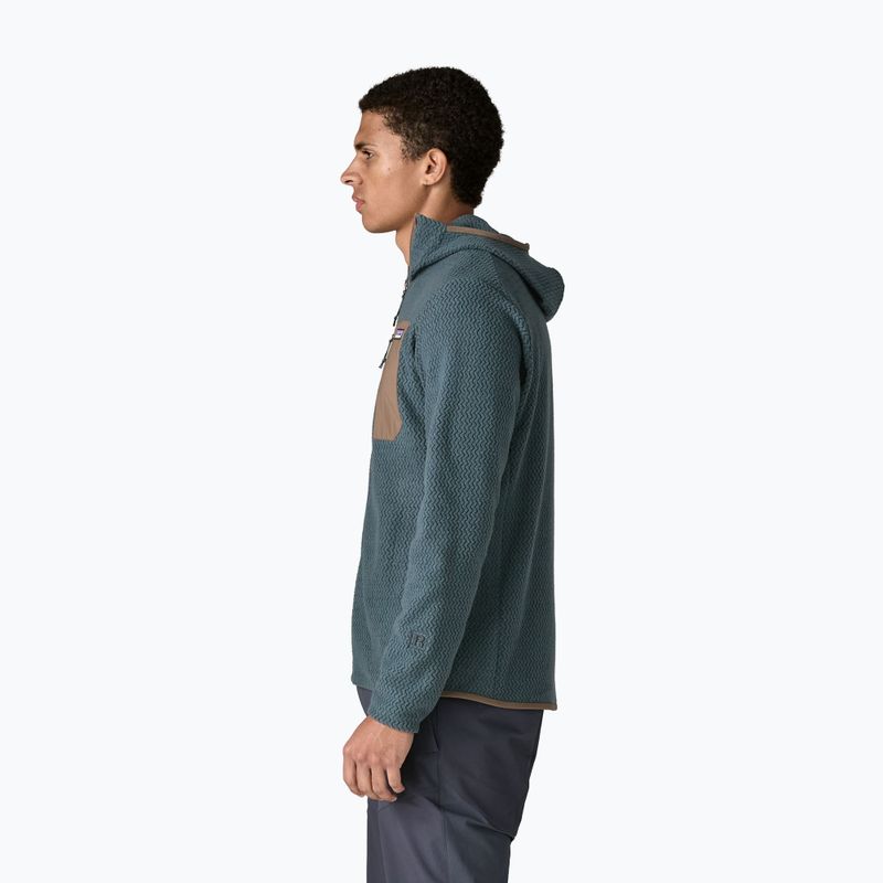 Men's trekking sweatshirt Patagonia R1 Air Full-Zip Hoody summit blue 3