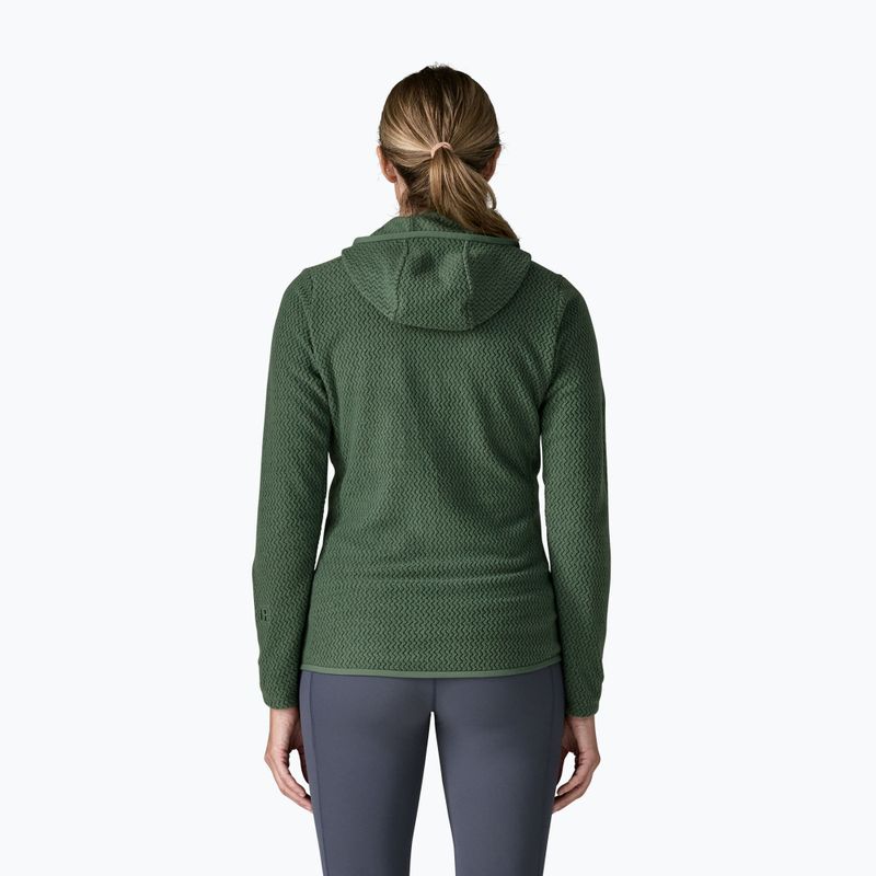 Women's fleece sweatshirt Patagonia R1 Air Full-Zip Hoody canopy green 2