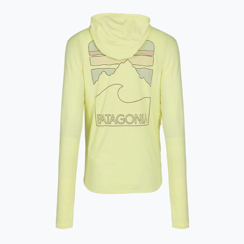 Women's sweatshirt Patagonia Cap Cool Sun Hoody vellum green - light vellum green x-dye 2