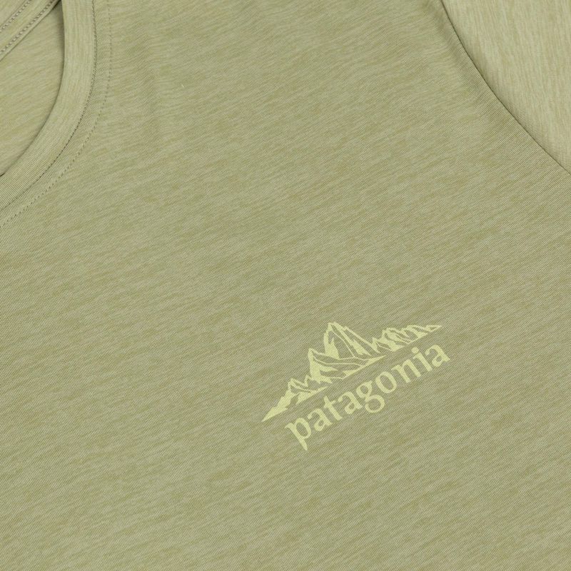 Men's T-shirt Patagonia Cap Cool Daily Shirt - Cloud Crag gumtree green - light gumtree green x-dye 3