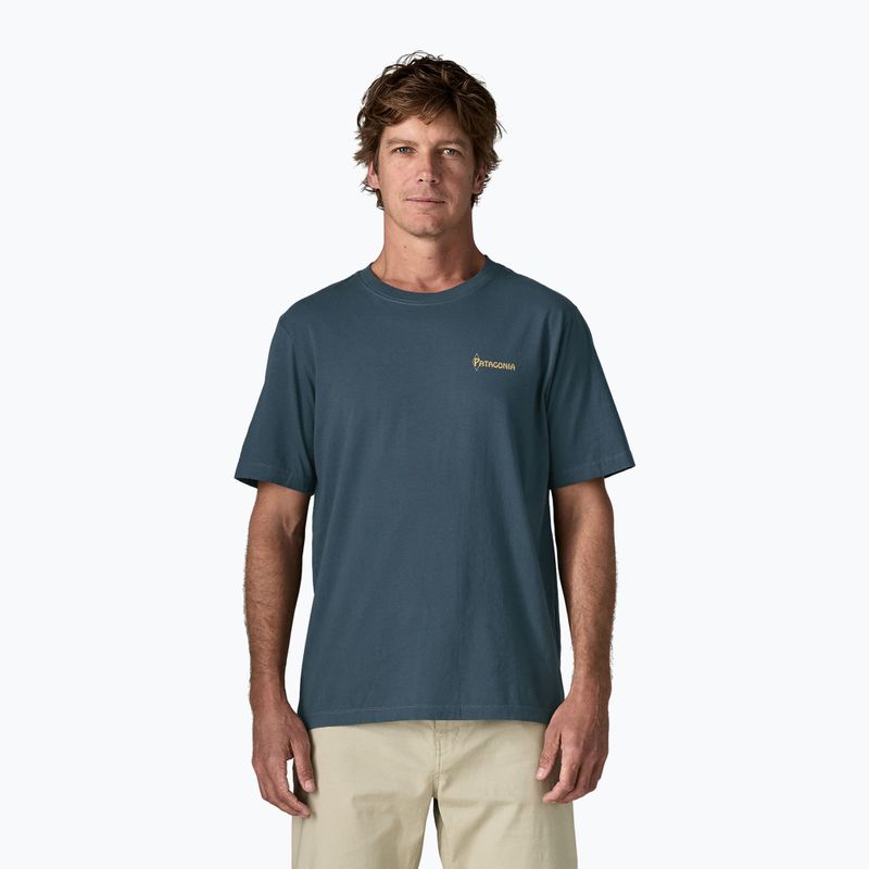 Men's T-shirt Patagonia Water People Banner summit blue
