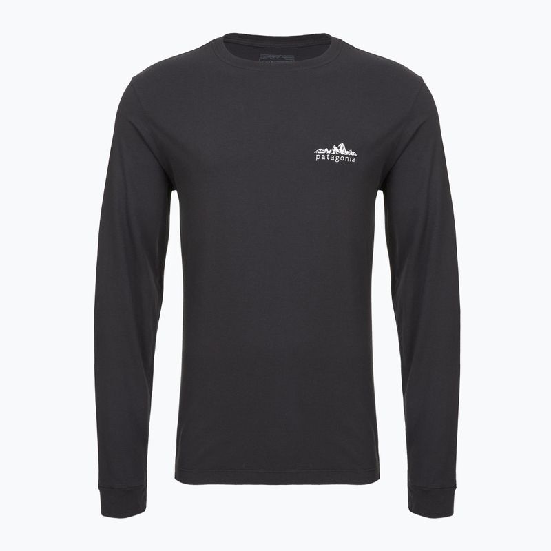 Men's longsleeve Patagonia Fitz Roy Foothills LS ink black