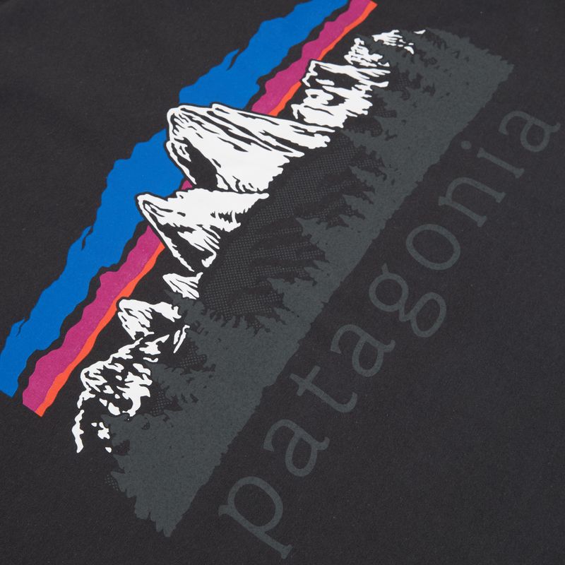 Men's longsleeve Patagonia Fitz Roy Foothills LS ink black 4