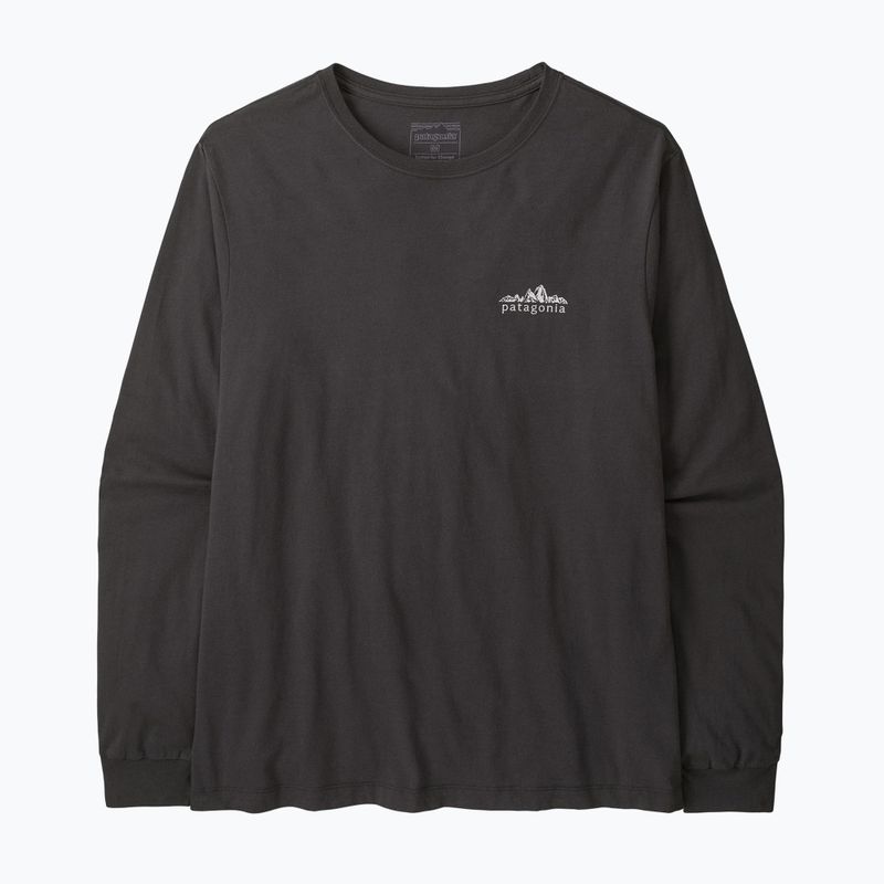 Men's longsleeve Patagonia Fitz Roy Foothills LS ink black