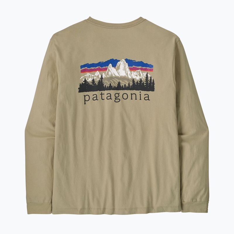Men's longsleeve Patagonia Fitz Roy Foothills LS weathered stone 3