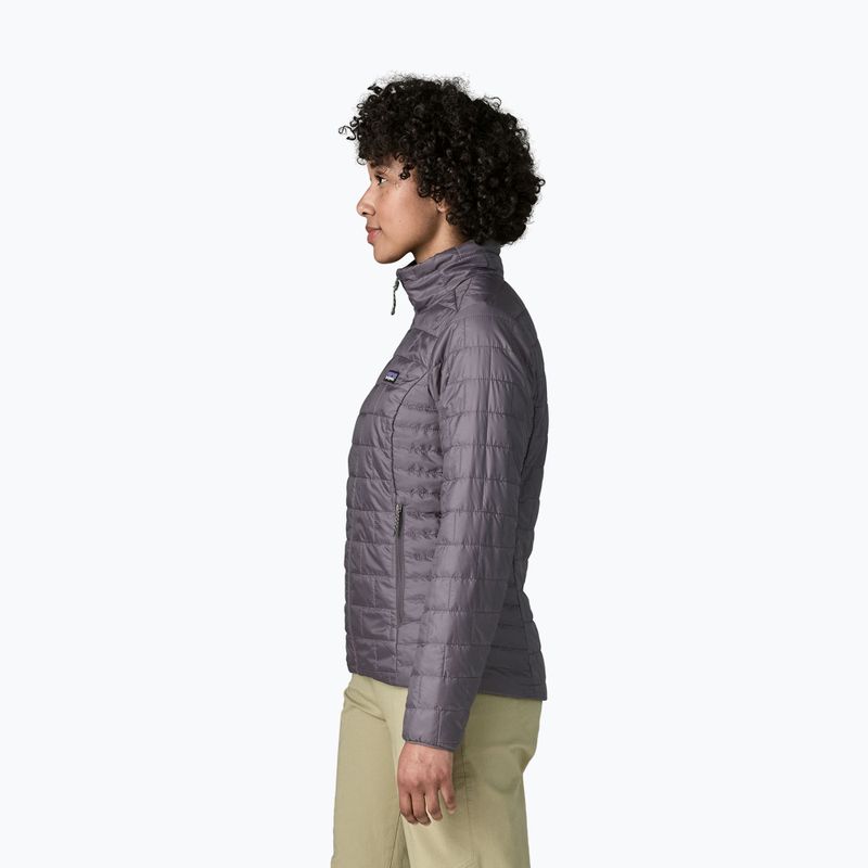 Women's insulated jacket Patagonia Nano Puff may grey 3