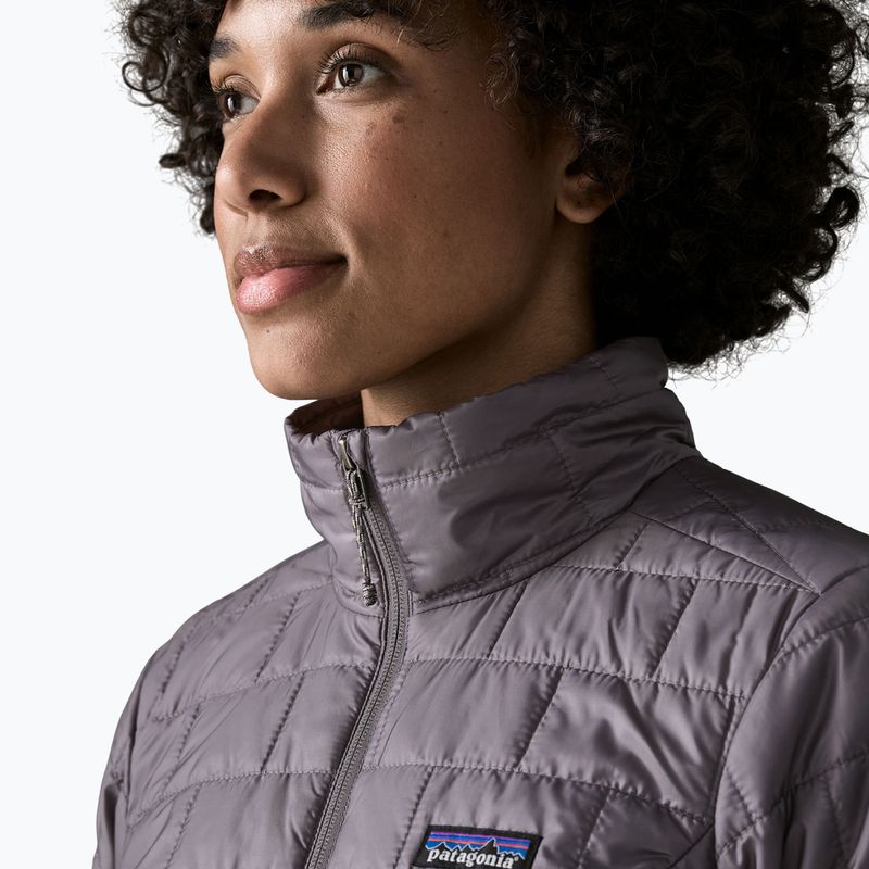 Women's insulated jacket Patagonia Nano Puff may grey 4