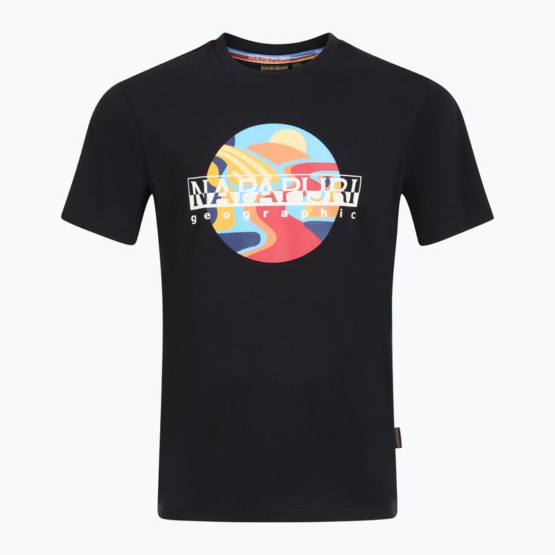 Men's Napapijri S-Valdor black beauty t-shirt