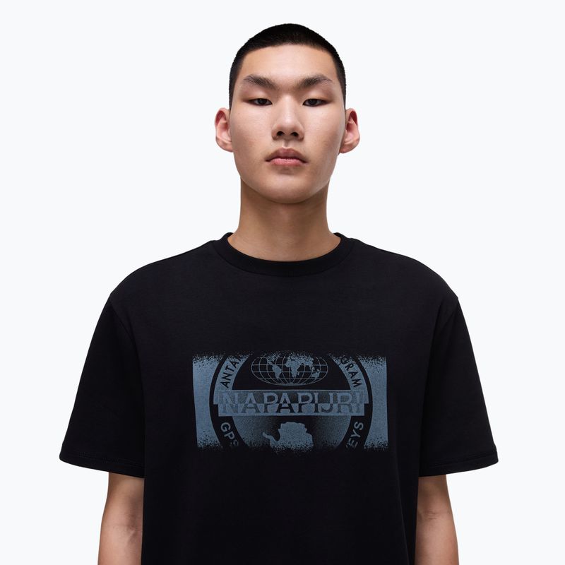 Men's Napapijri S-Vanni PRT black beauty t-shirt 3