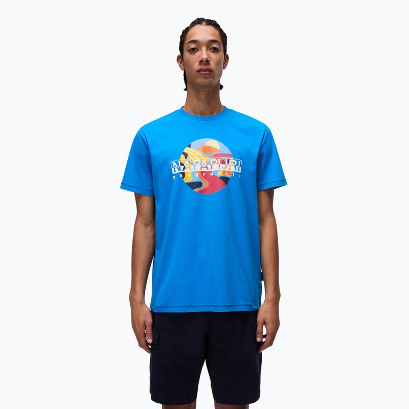 Men's Napapijri S-Valdor french blue B2W t-shirt
