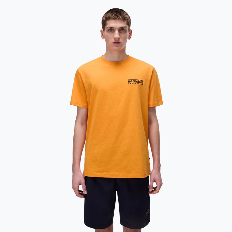 Men's T-shirt Napapijri S-Vignonil Back apricot A70