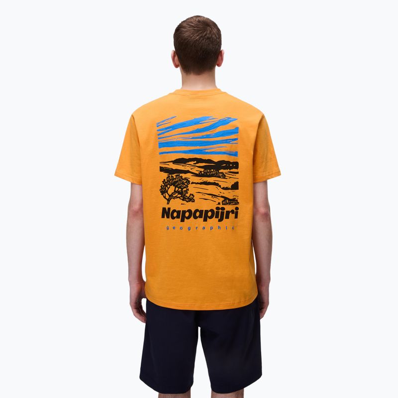 Men's T-shirt Napapijri S-Vignonil Back apricot A70 2