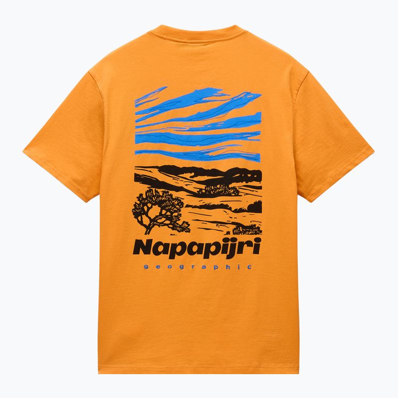 Men's T-shirt Napapijri S-Vignonil Back apricot A70 6