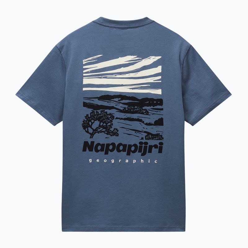 Men's T-shirt Napapijri S-Vignonil Back stormy weat G1Y 6