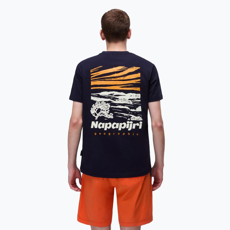 Men's T-shirt Napapijri S-Vignonil Back blu marine 2