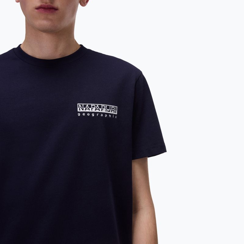 Men's T-shirt Napapijri S-Vignonil Back blu marine 3