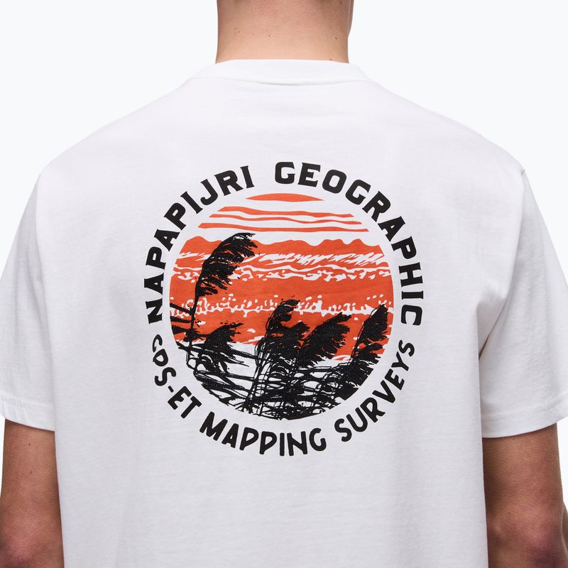 Men's T-shirt Napapijri S-Vignonil Back white heron 4