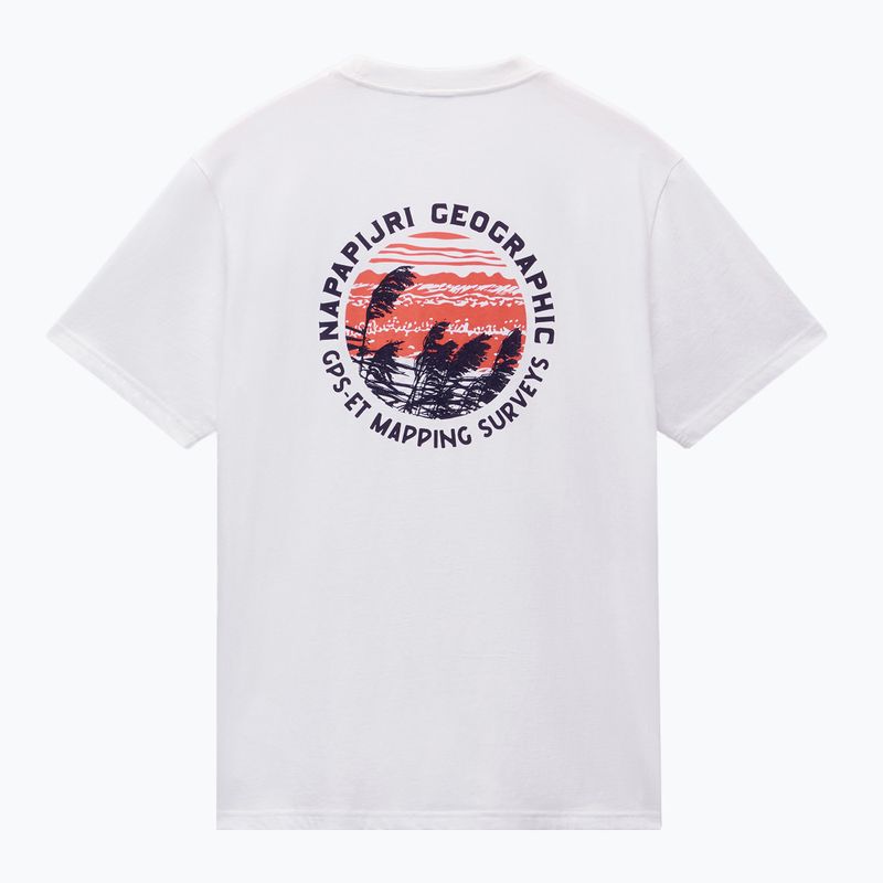 Men's T-shirt Napapijri S-Vignonil Back white heron 6