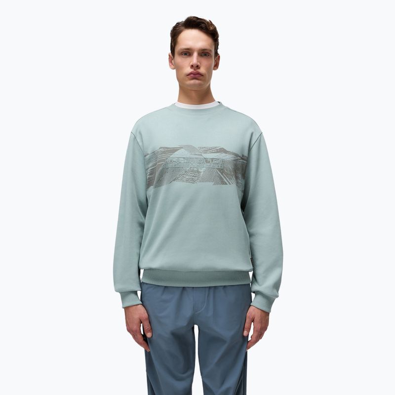 Men's sweatshirt Napapijri B-Vanni C green mil G1X