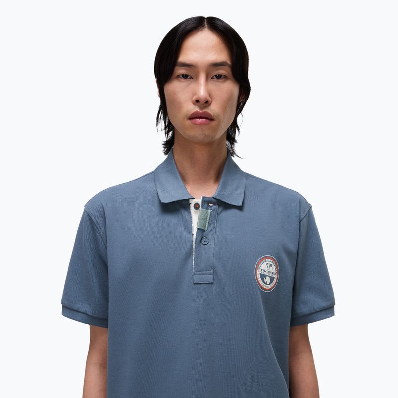 Men's polo shirt Napapijri E-Clanis stormy weat G1Y 3