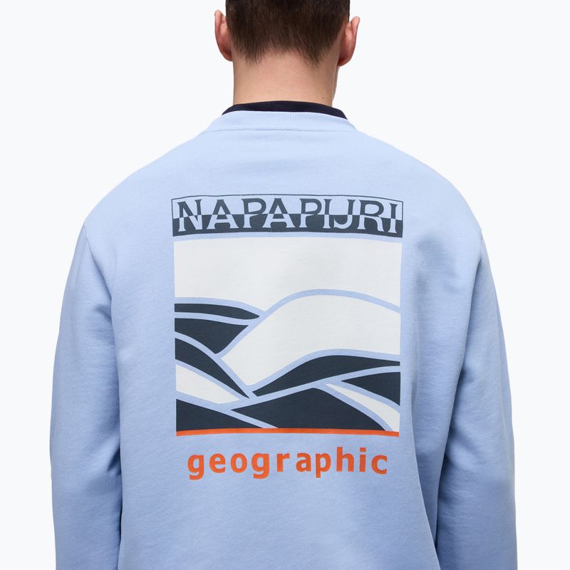 Men's sweatshirt Napapijri B-Sovana C soft chambr I83 4