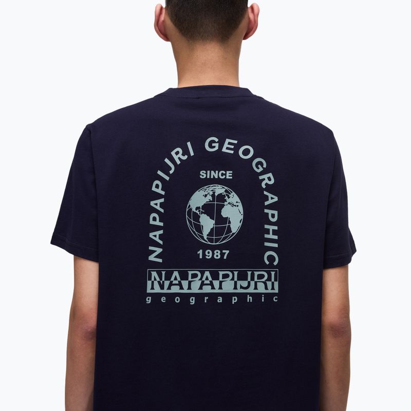 Men's T-shirt Napapijri S-Dati blu marine 4