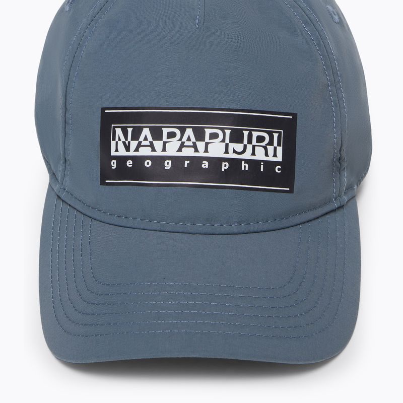 Men's Napapijri F-Box Logo stormy weat G1Y baseball cap 5