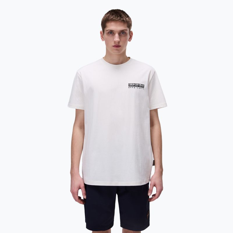 Men's T-shirt Napapijri S-Vignonil Back white whisper