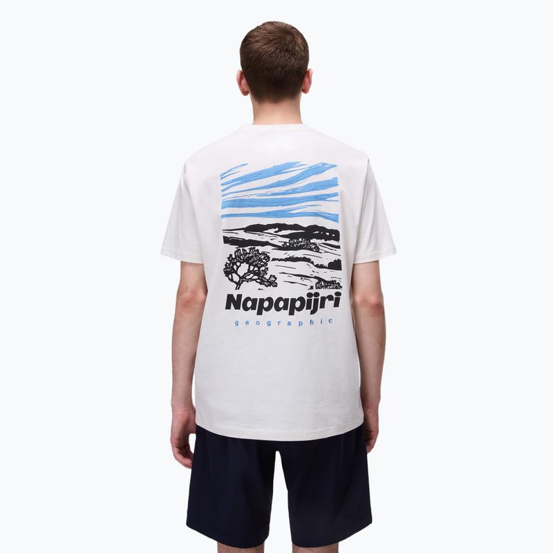 Men's T-shirt Napapijri S-Vignonil Back white whisper 2