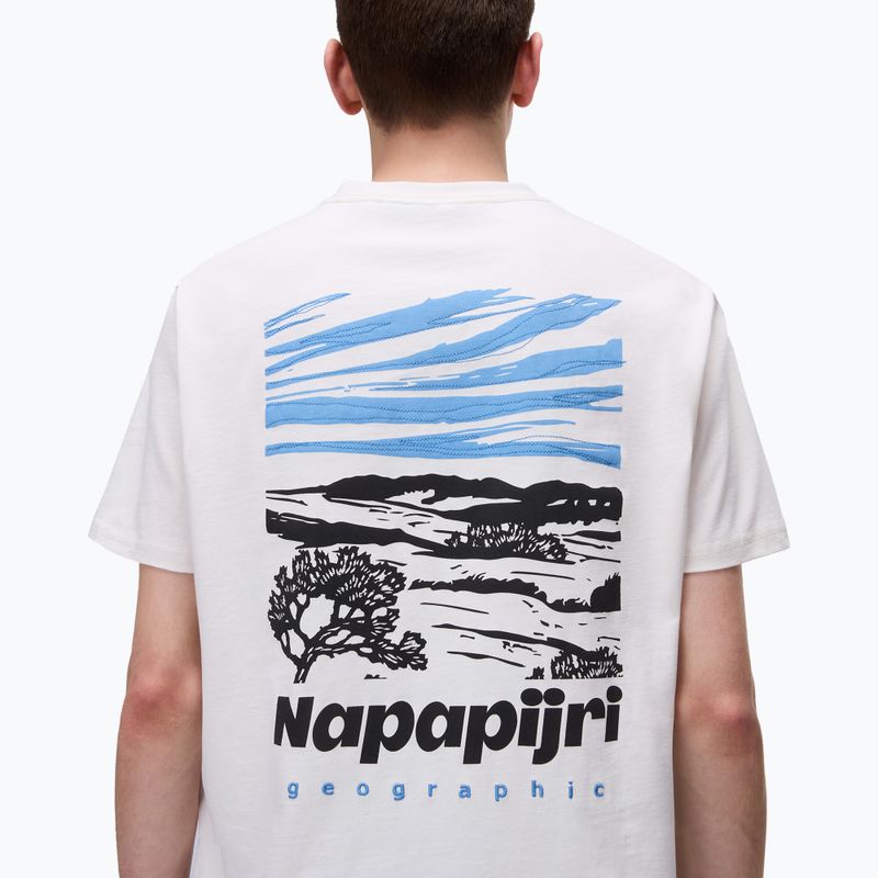 Men's T-shirt Napapijri S-Vignonil Back white whisper 4