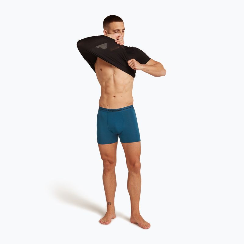 Men's thermal boxer shorts icebreaker Anatomica atlantis 6