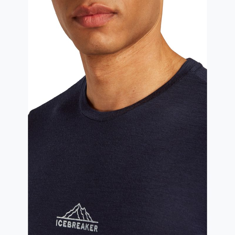 Men's longsleeve icebreaker Merino 150 Tech Lite Road To Cook midnight navy 5