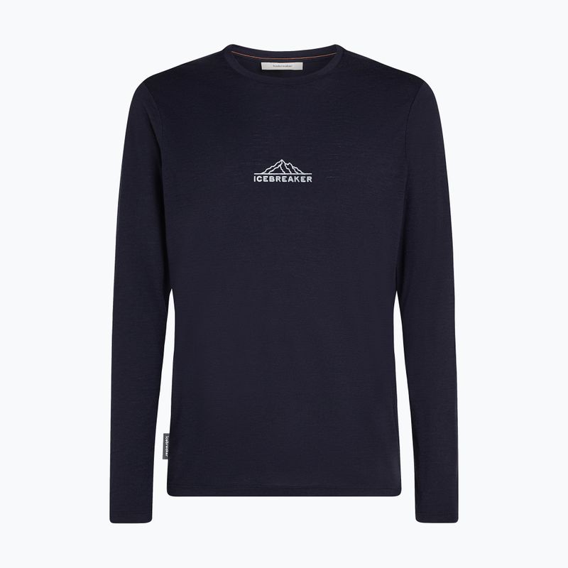Men's longsleeve icebreaker Merino 150 Tech Lite Road To Cook midnight navy 6