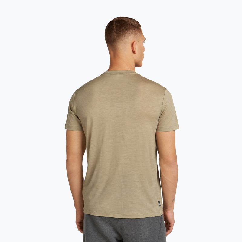 Men's trekking T-shirt icebreaker Merino 150 Tech Lite III flagstone 3