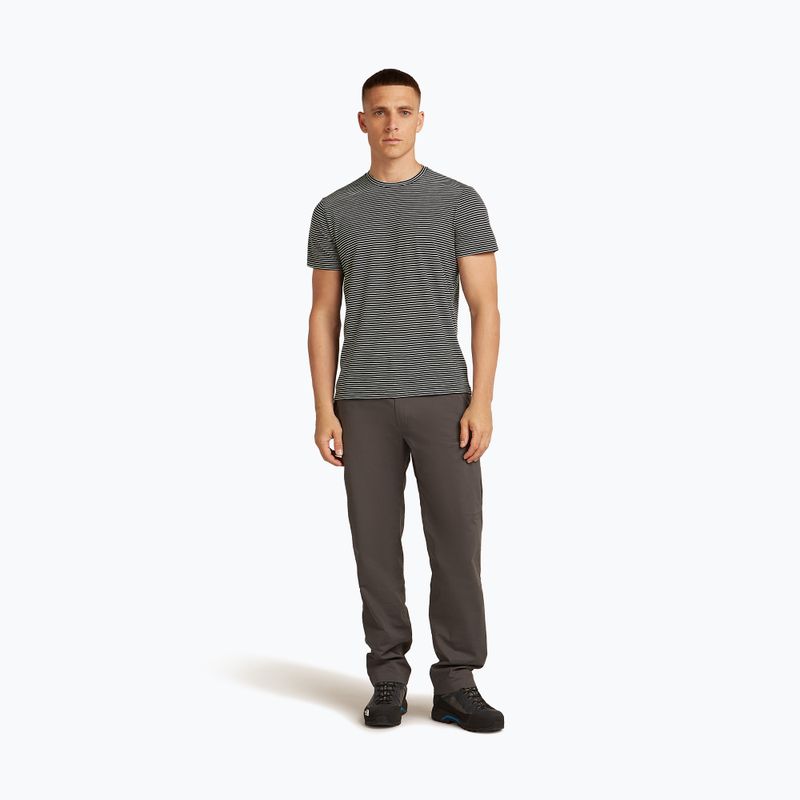 Men's trekking T-shirt icebreaker Merino 150 Tech Lite III midnight navy/snow 2