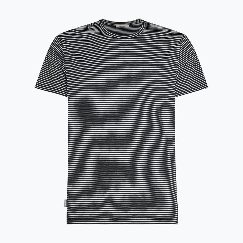 Men's trekking T-shirt icebreaker Merino 150 Tech Lite III midnight navy/snow 6