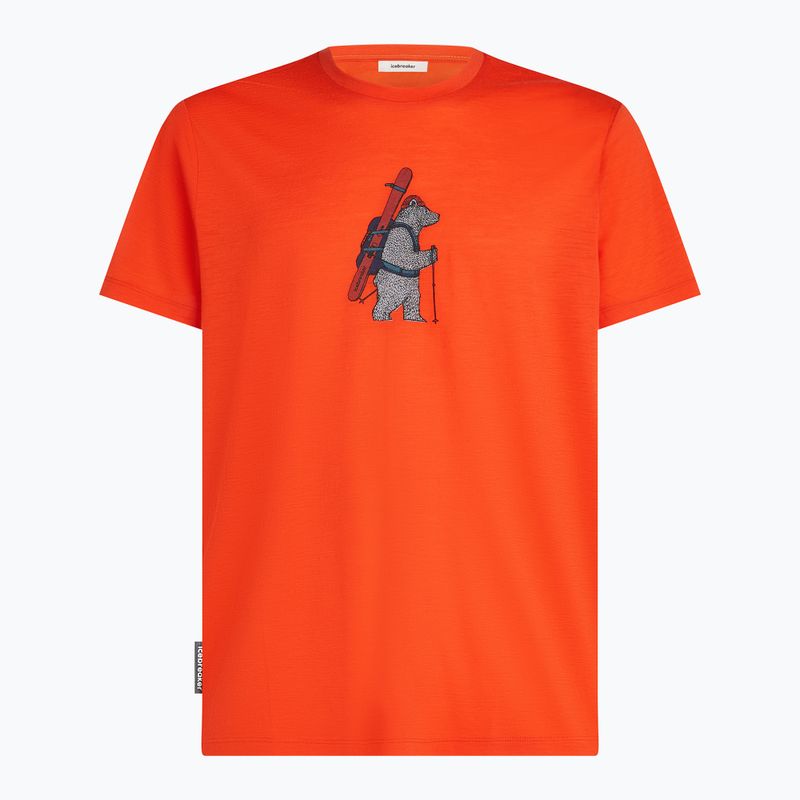 Men's T-shirt icebreaker Merino 150 Tech Lite Bear Tour fervid 7