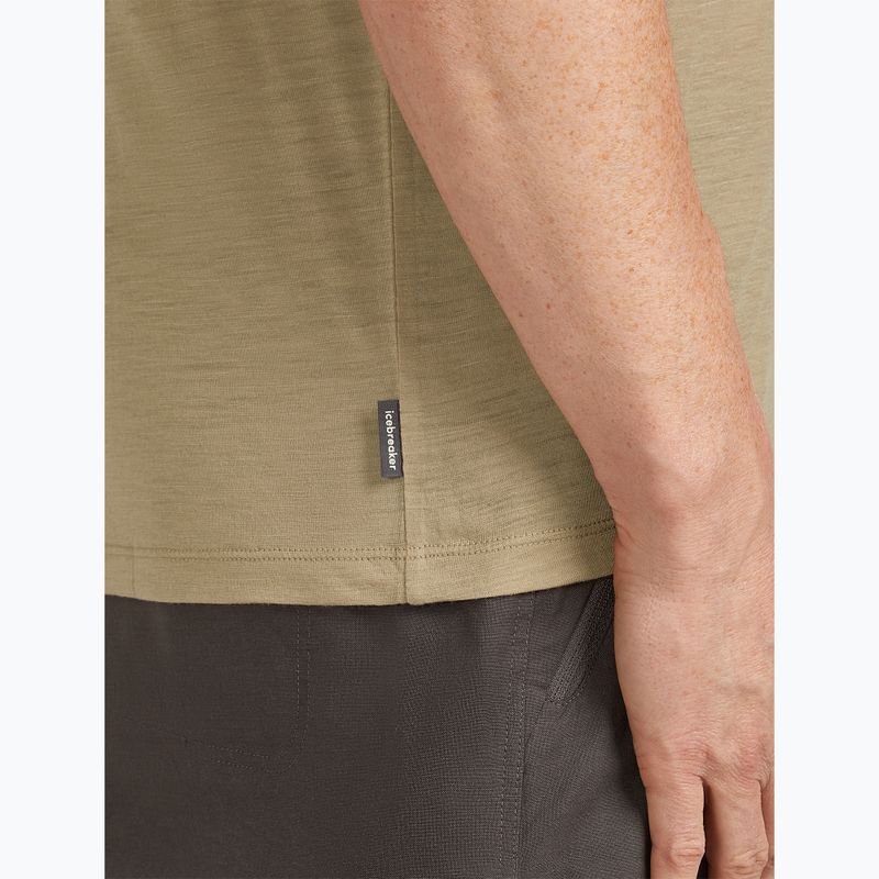 Men's T-shirt icebreaker Merino 150 Tech Lite Ruapehu Round flagstone 5